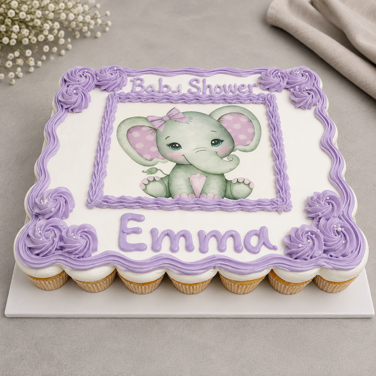 Baby Shower Elefantita