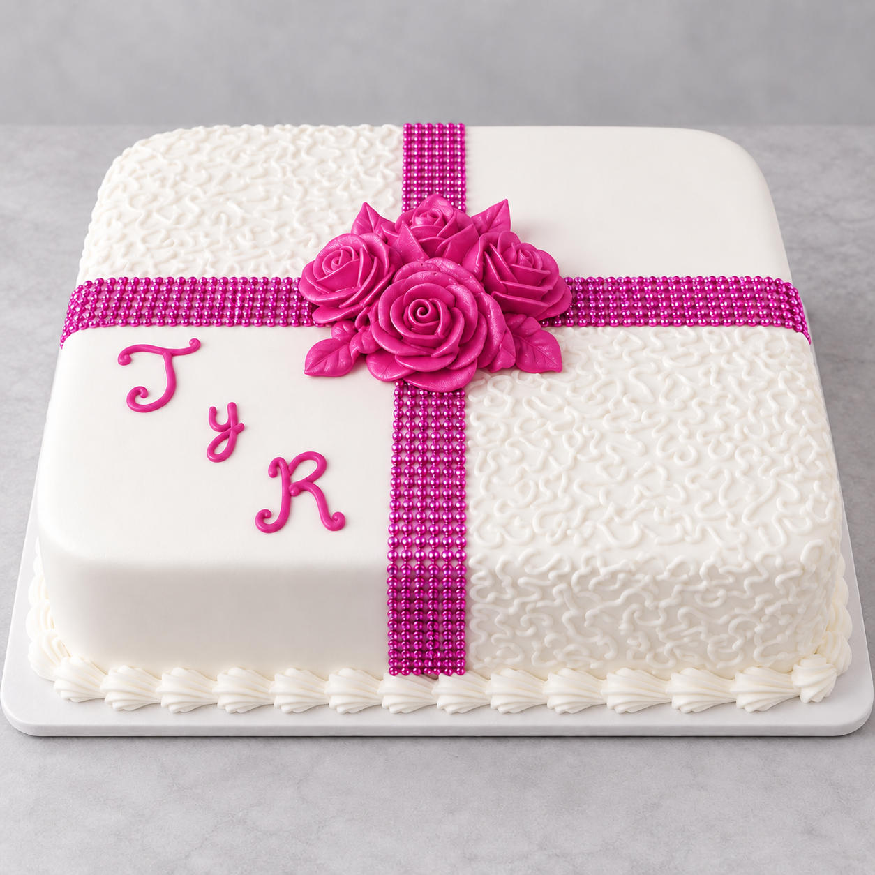 Lujo Nupcial Fucsia