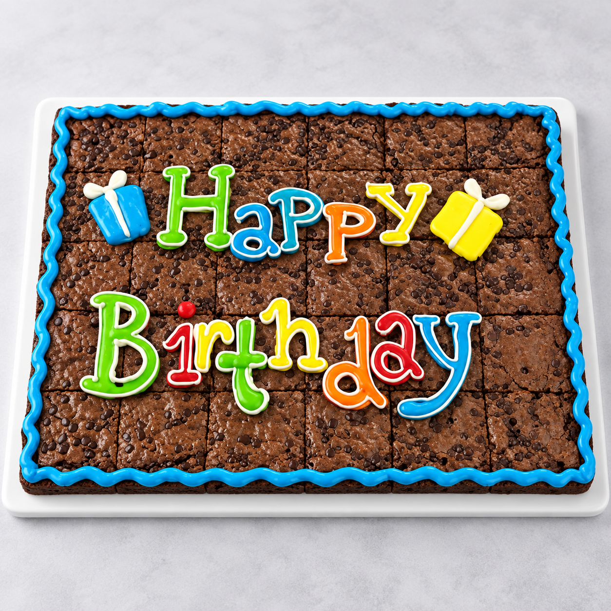 Brownie Cumpleaños Regalos