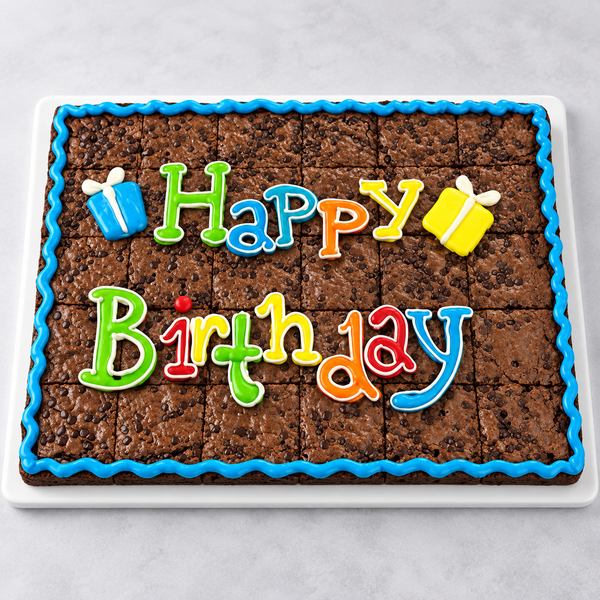 Brownie Cumpleaños Regalos