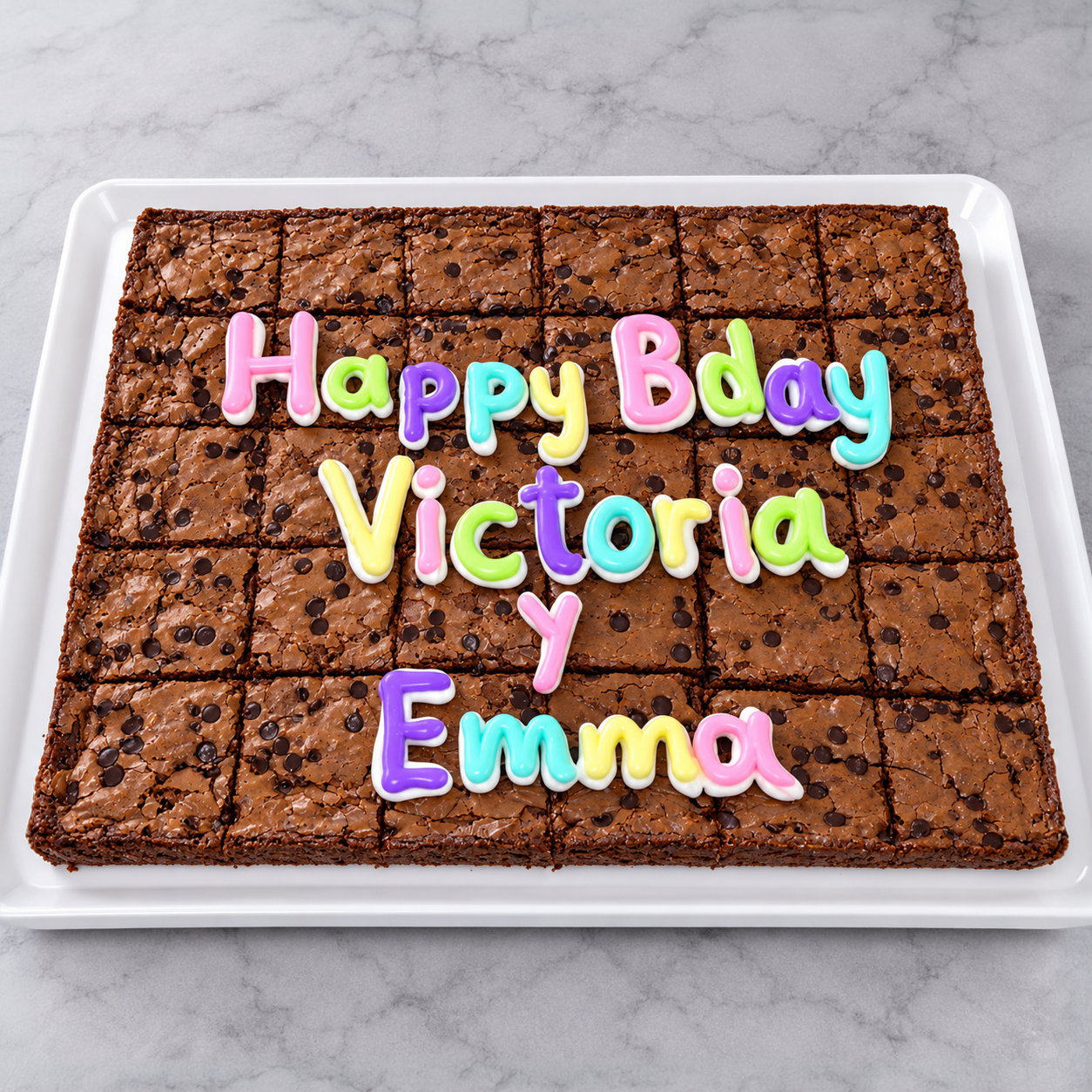 Brownie Bday Colorido