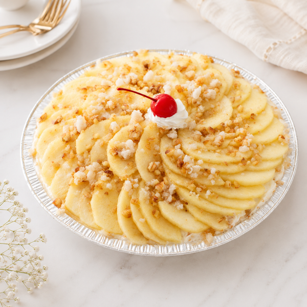 Pay de Manzana con Queso Crema