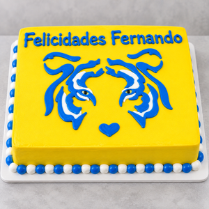 Tigres Logo en Amarillo