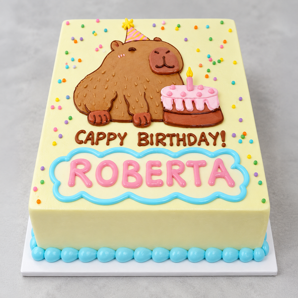 Cappy Birthday Capibara