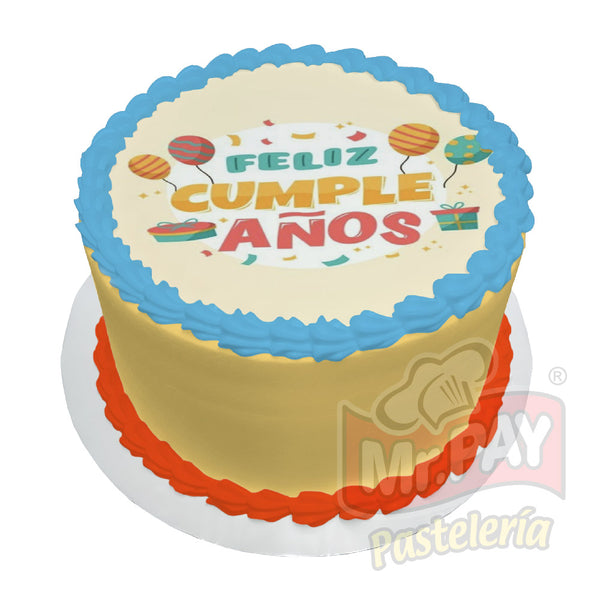 Cumpleaños Globos (HBD-501)