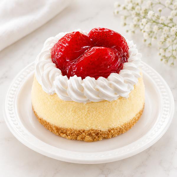 Mini Cheesecake de Fresa