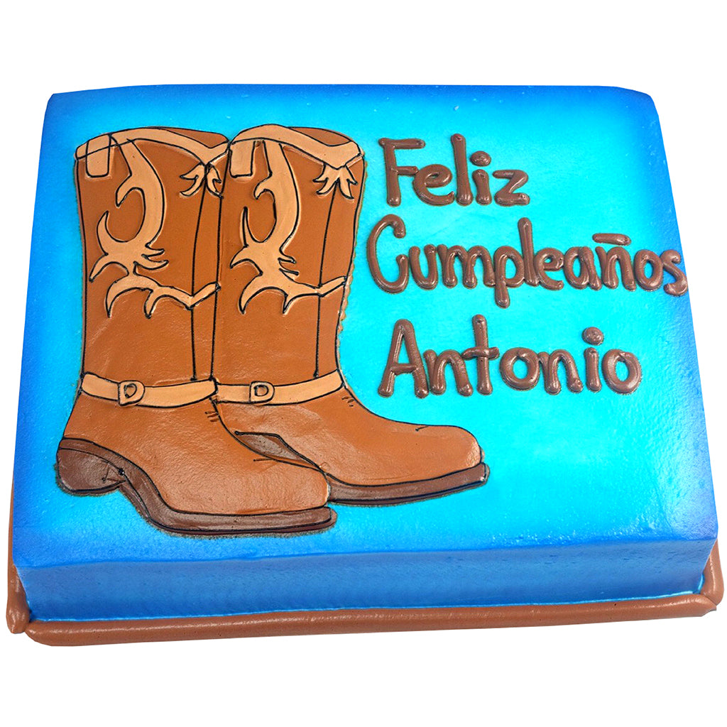 Pastel Vaquero Botas (BET-199) (A-D)