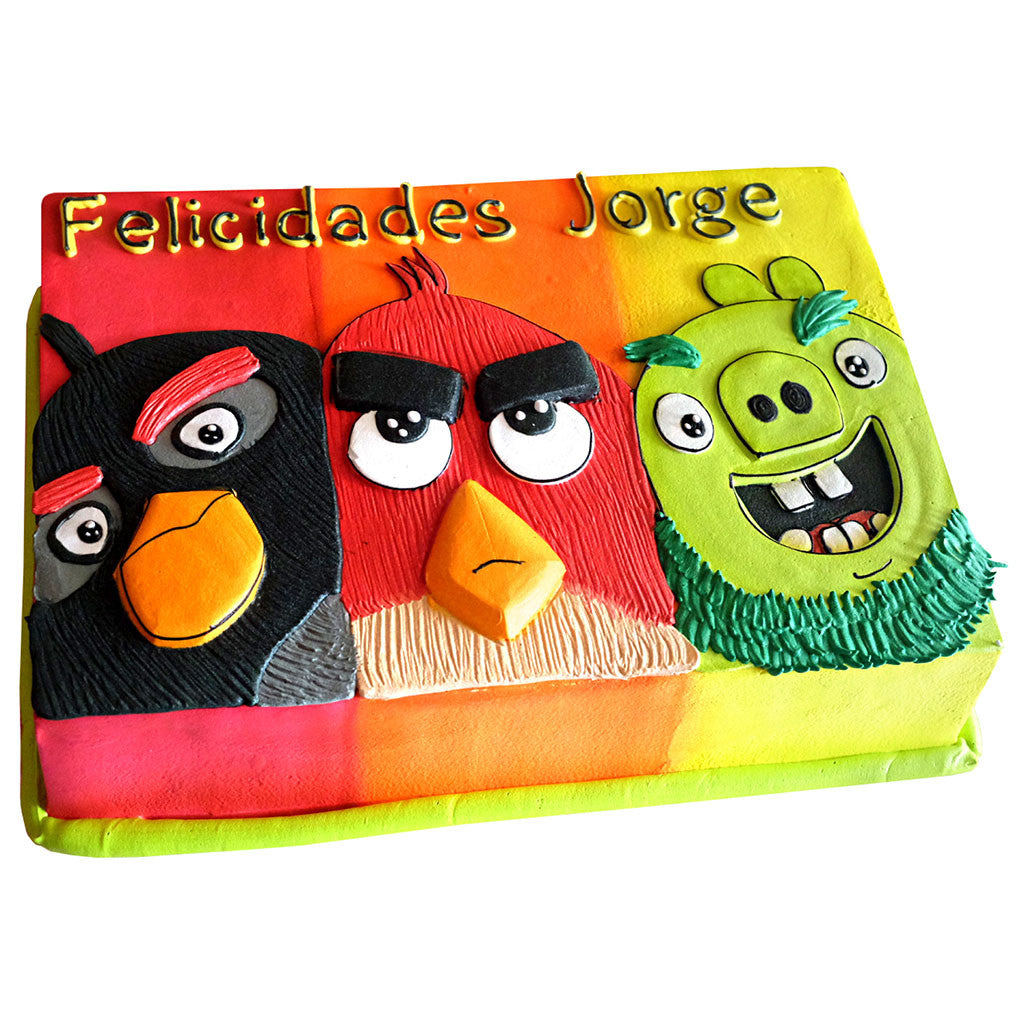 Pastel Angry Birds Movie Personajes (A-D)