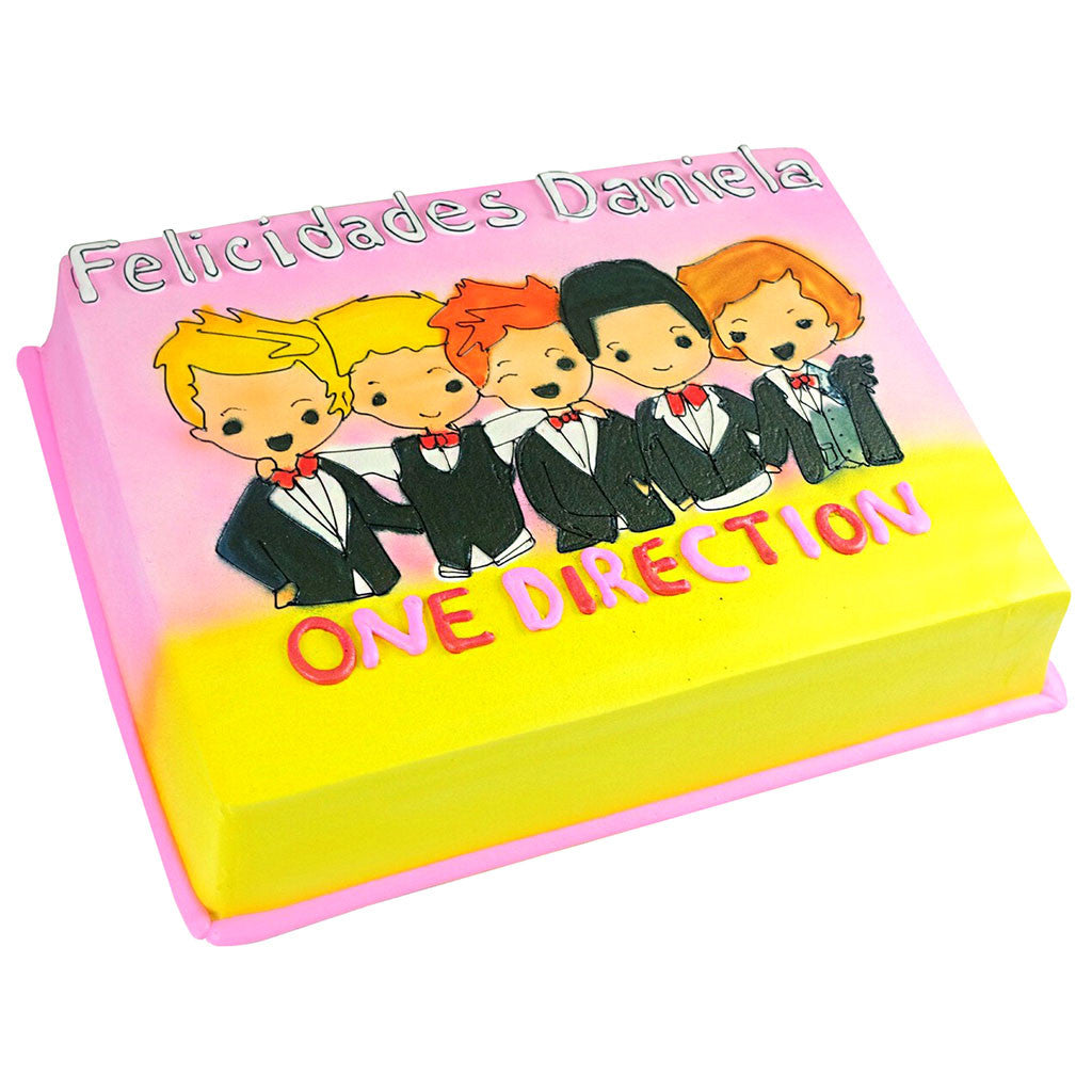 Pastel One Direction - Económico