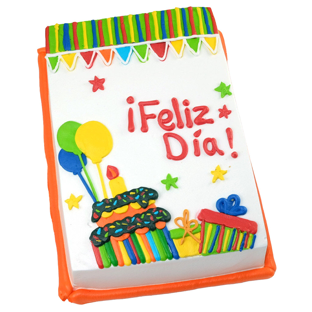 Pastel Regalos Feliz Día (A-D)