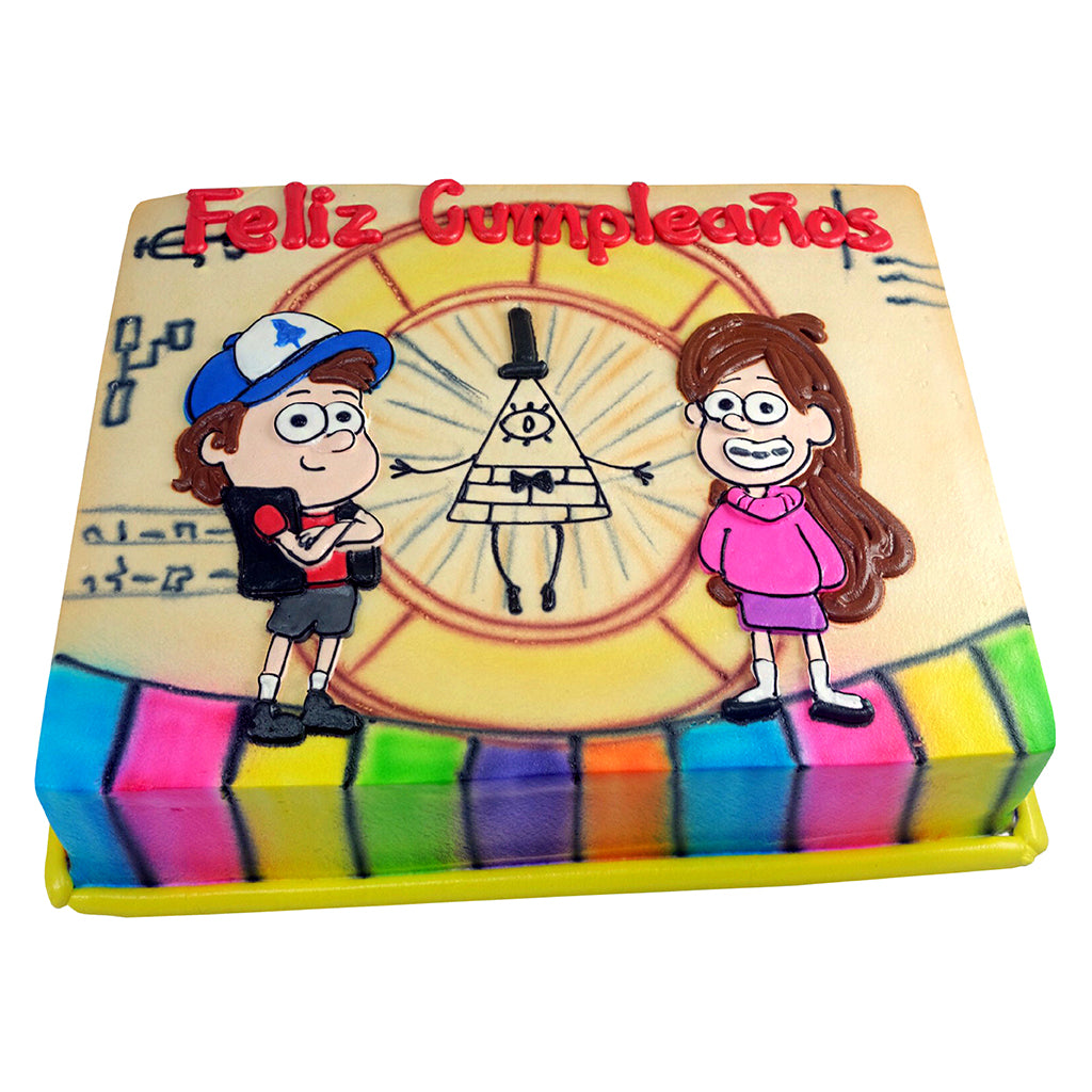 Pastel Gravity Falls Bill Clave (BET-144) (A-D)