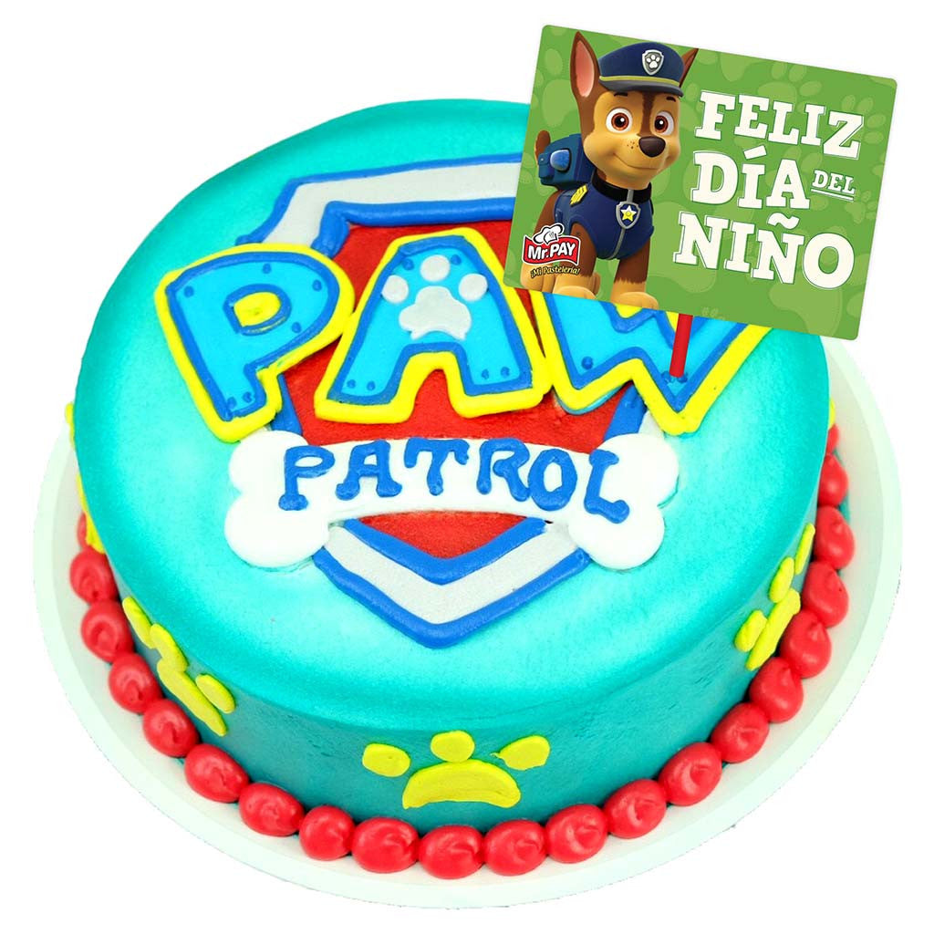 Pastel Paw Patrol Logo - Redondo
