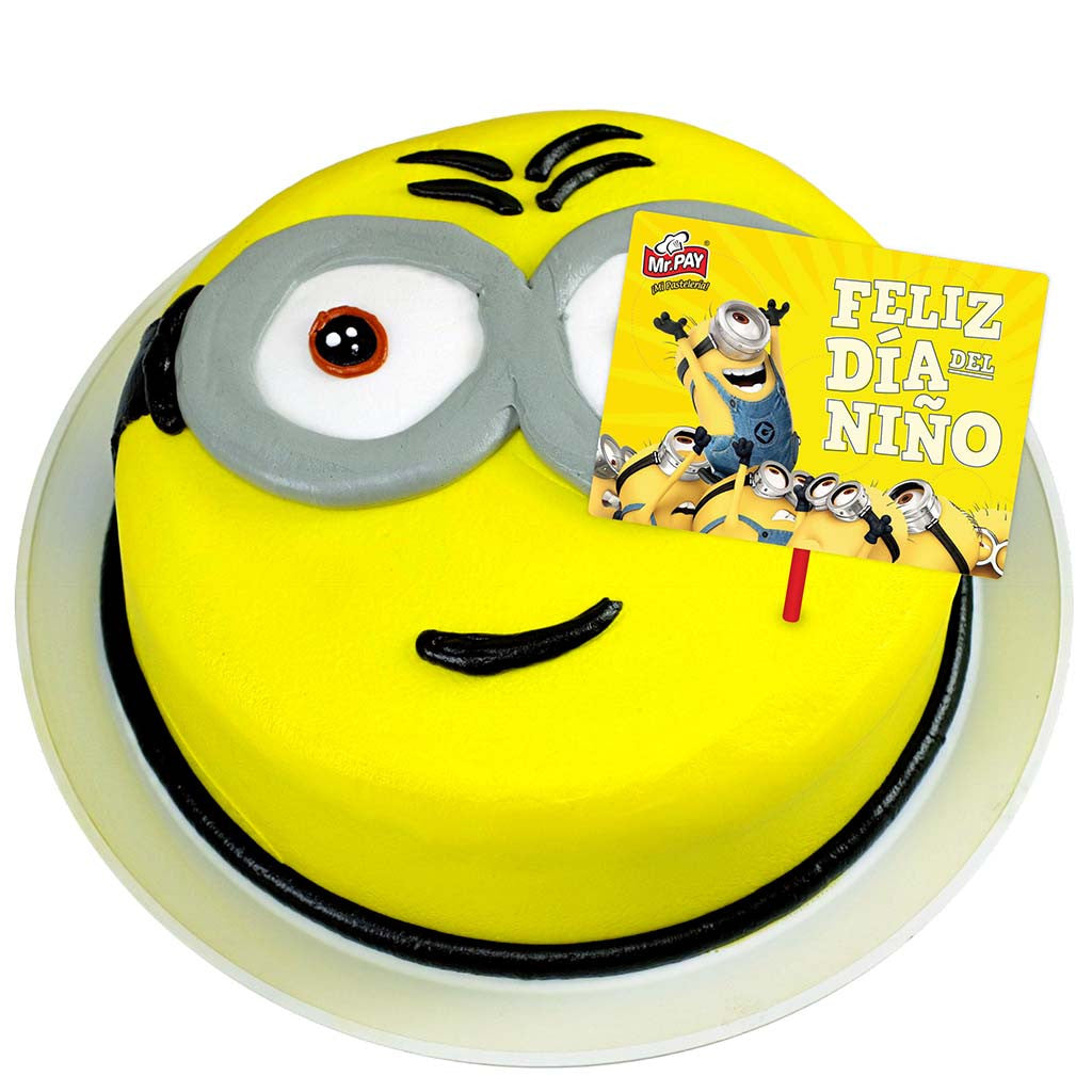 Pastel Minions - Redondo
