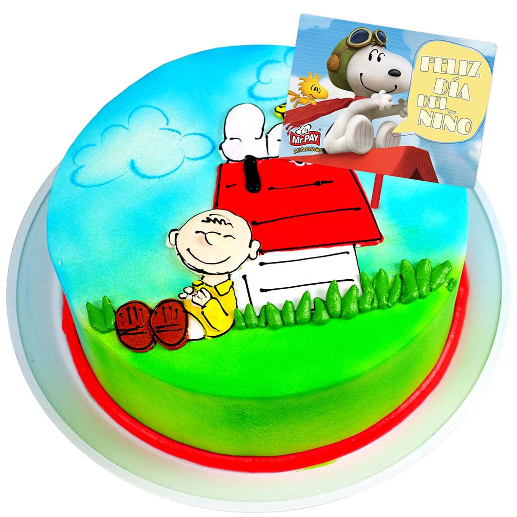 Pastel Snoopy - Redondo