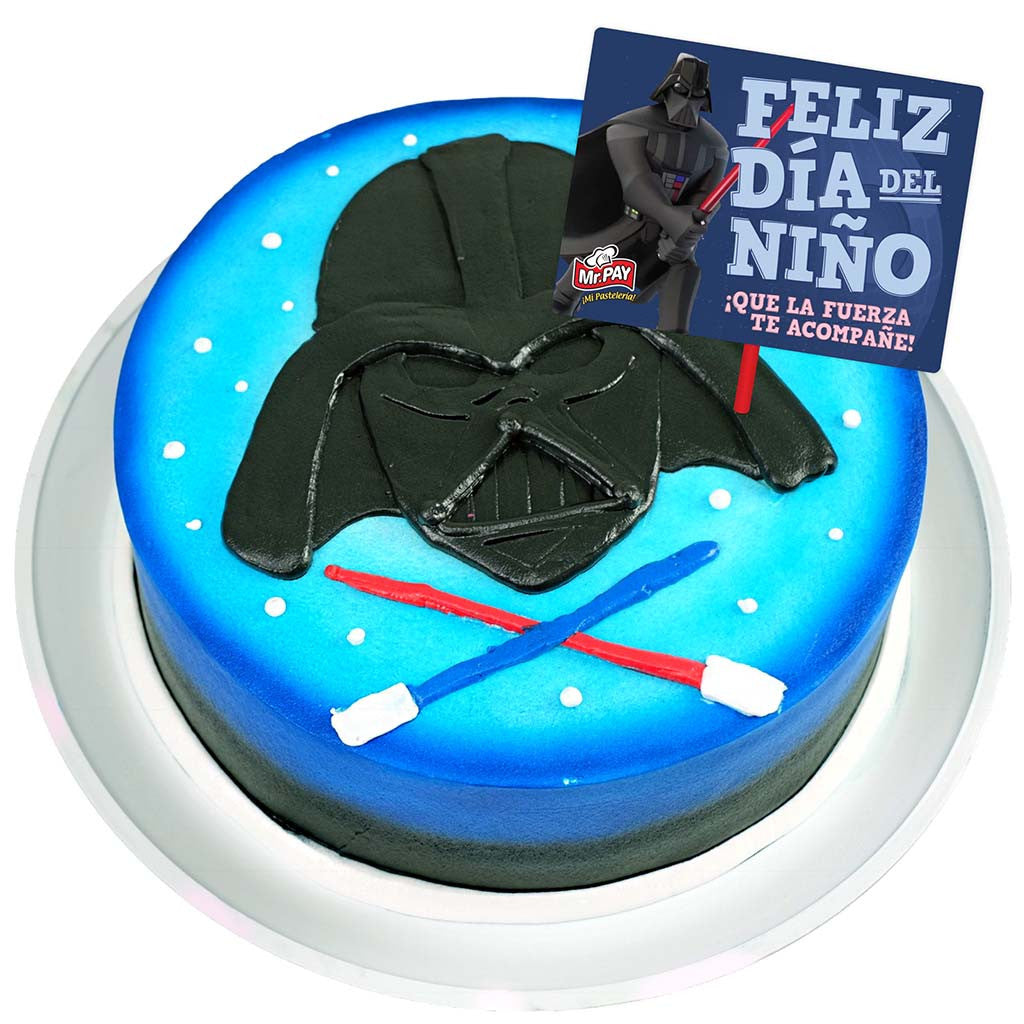 Pastel Star Wars Vader - Redondo