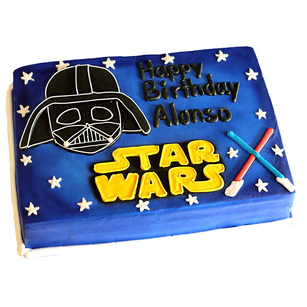 Pastel Star Wars Darth Vader Máscara (BET-093) (A-D)