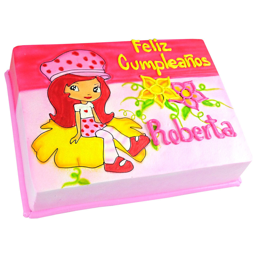 Pastel Rosita Fresita - Económico