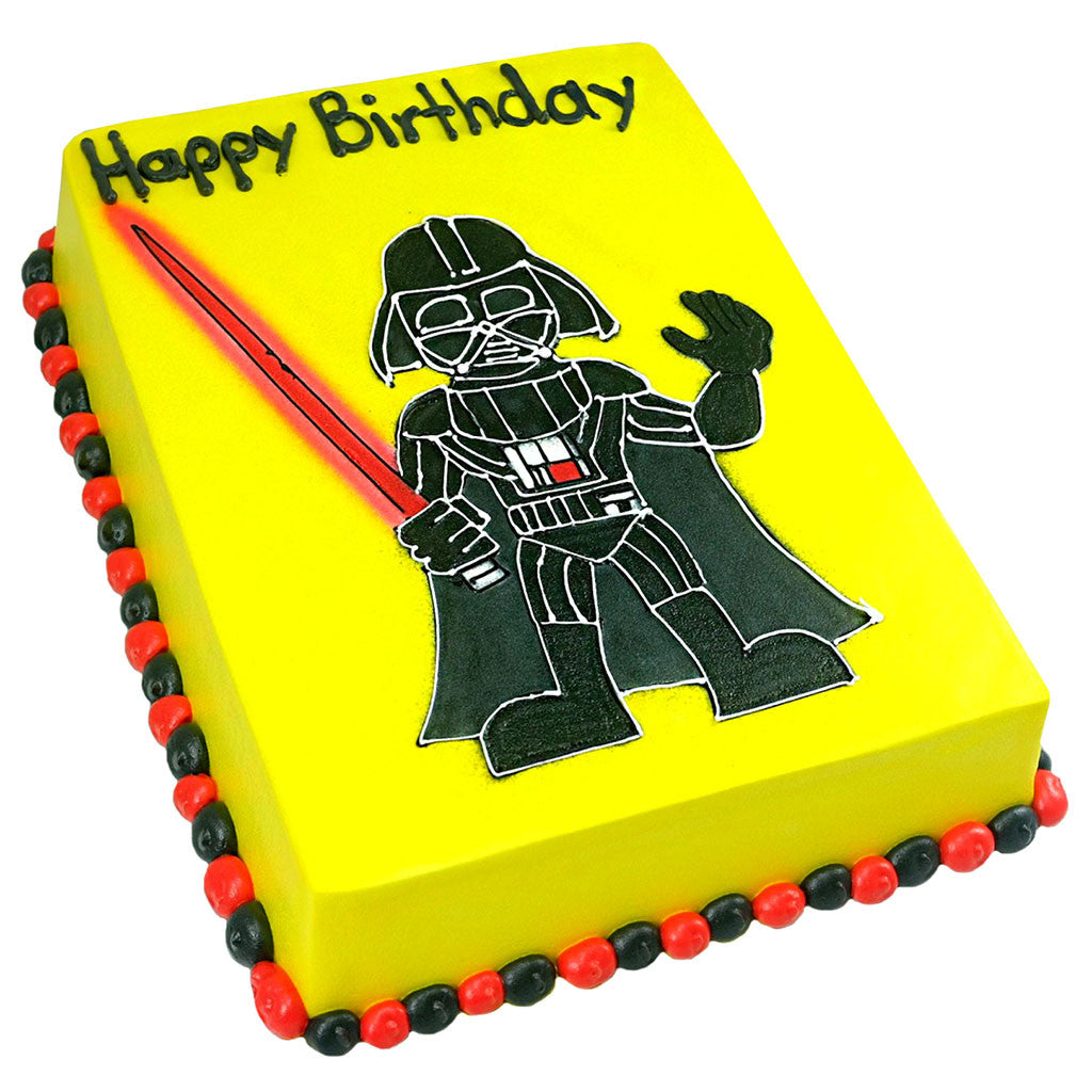 Pastel Star Wars Darth Vader - Económico