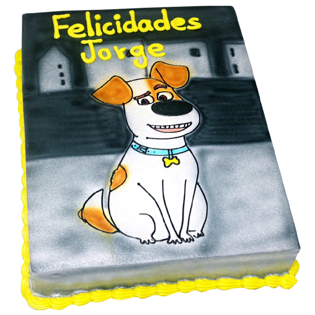 Pastel Mascotas Max - Económico