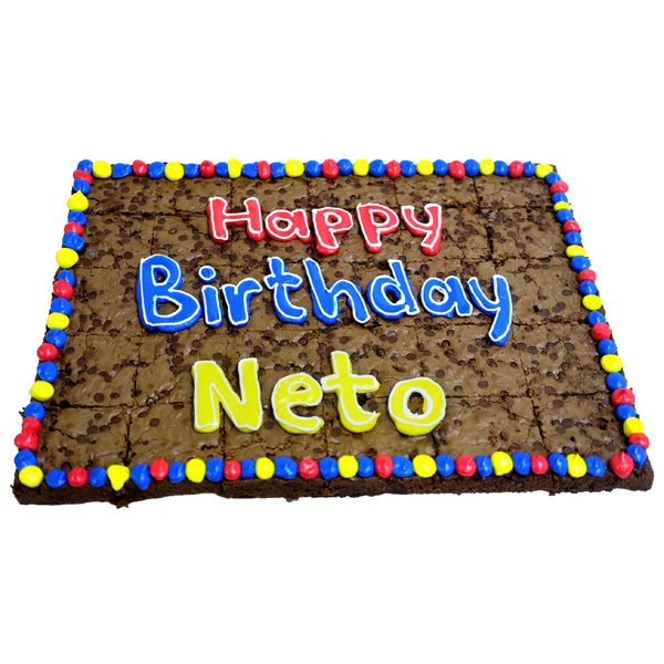 Brownie Cumpleaños Neto