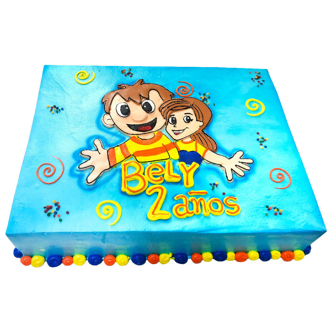 Pastel Bely y Beto Fiesta (BET-021) (A-D)