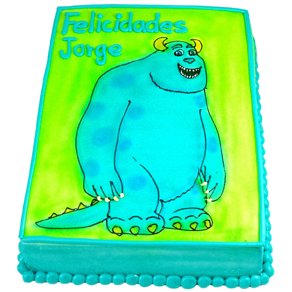 Pastel Monsters Inc Sulley - Económico