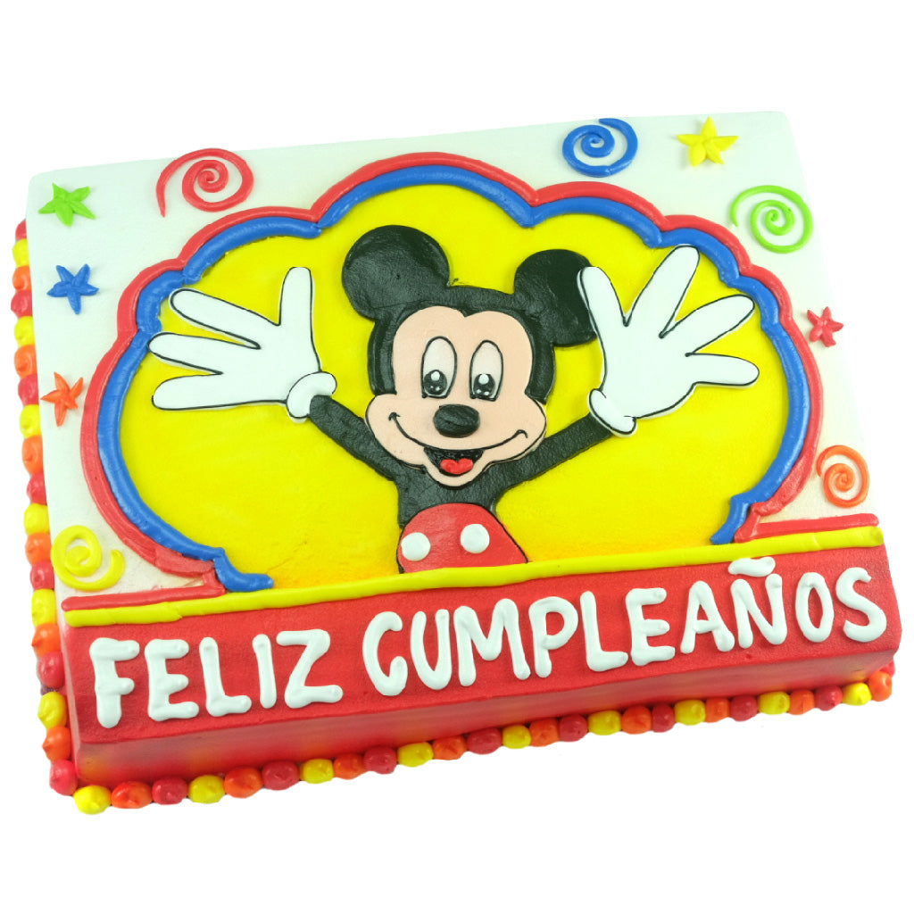 Pastel Mickey Celebración (BET-154) (A-D)