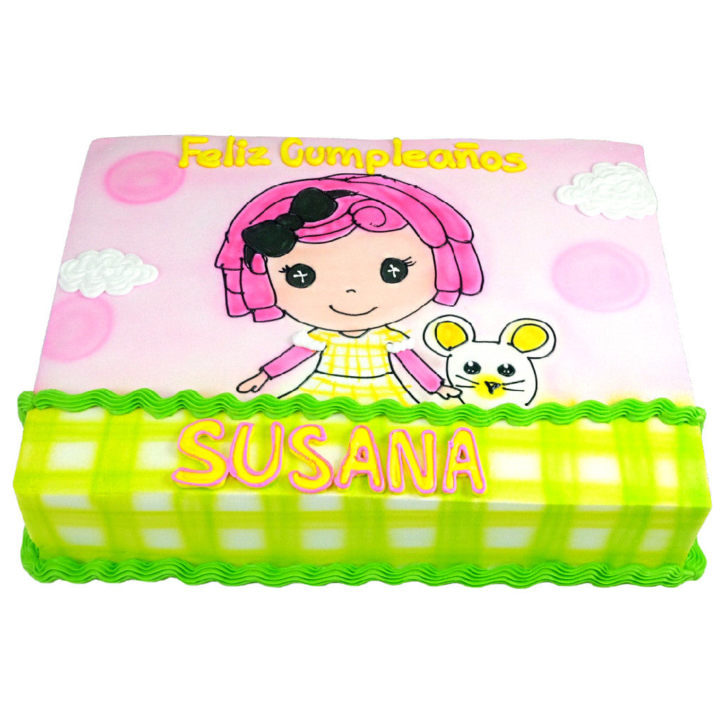Pastel Lalaloopsy Crumbs - Económico