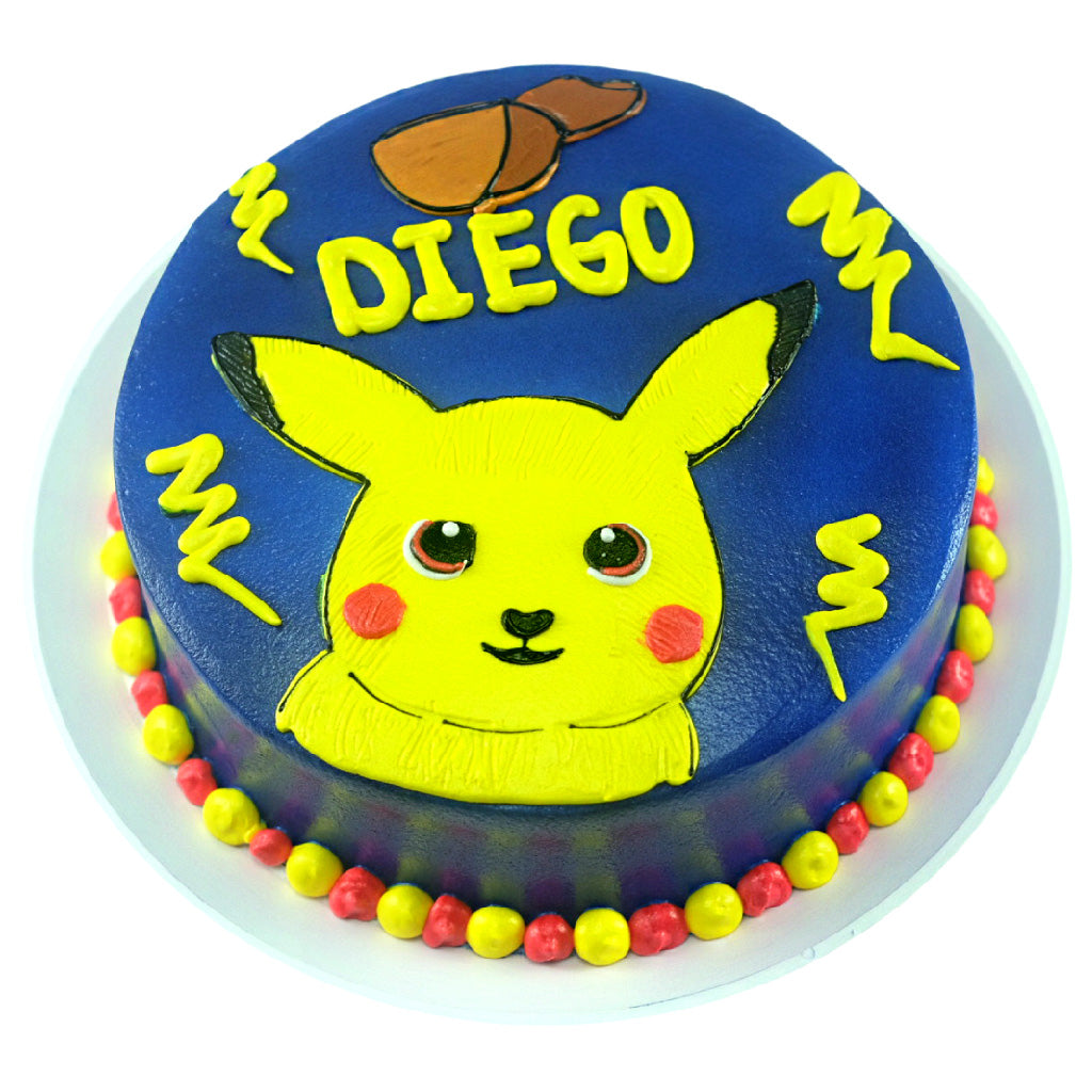 Pastel Detective Pikachu - Redondo