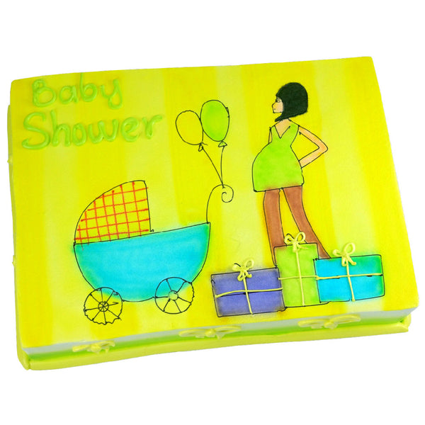 Pastel Baby Shower Carreola - Económico