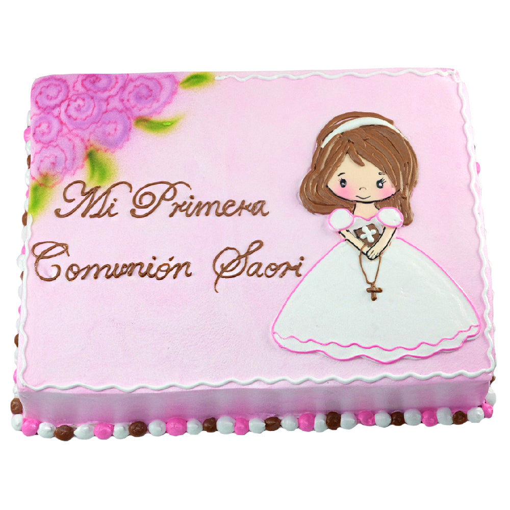 Pastel Comunión Niña (A-D)