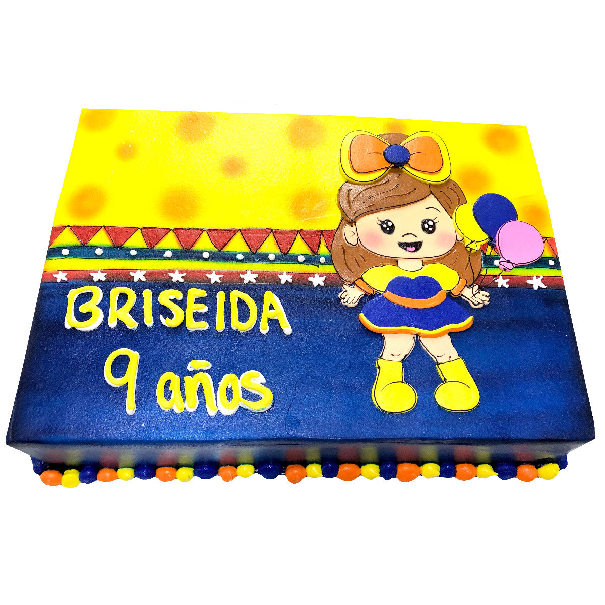 Pastel Bely Globos (BET-012) (A-D)