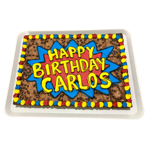 Brownie Cumpleaños Comic