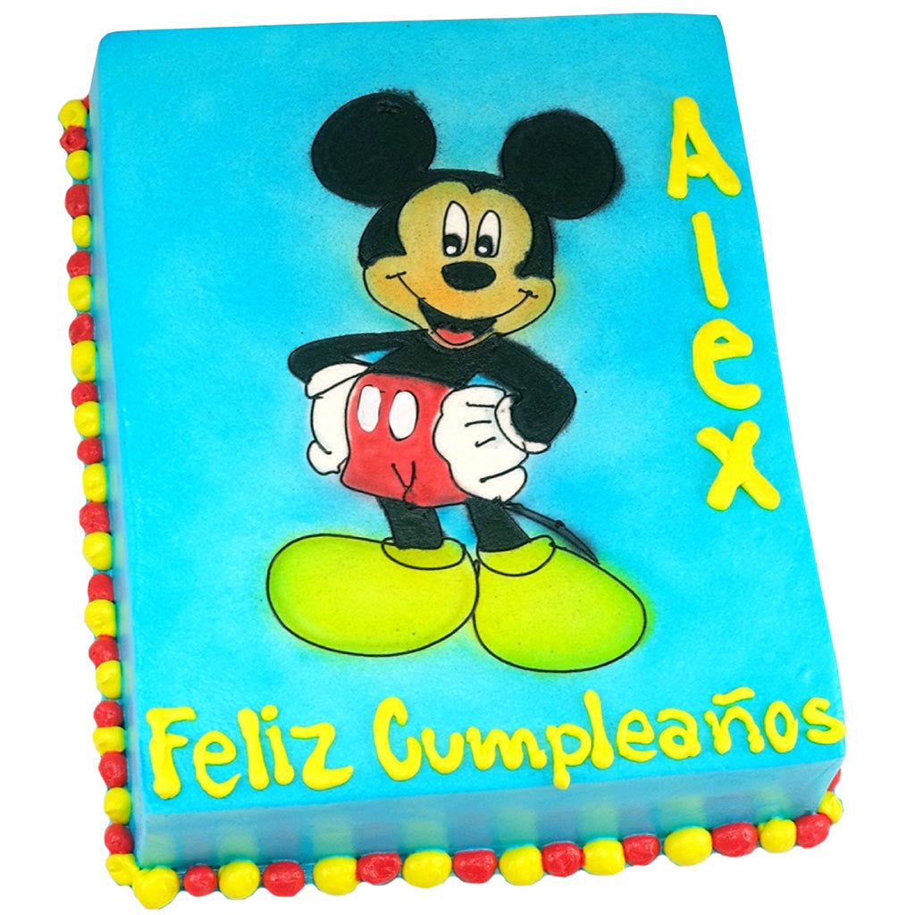 Pastel Mickey Mouse - Económico