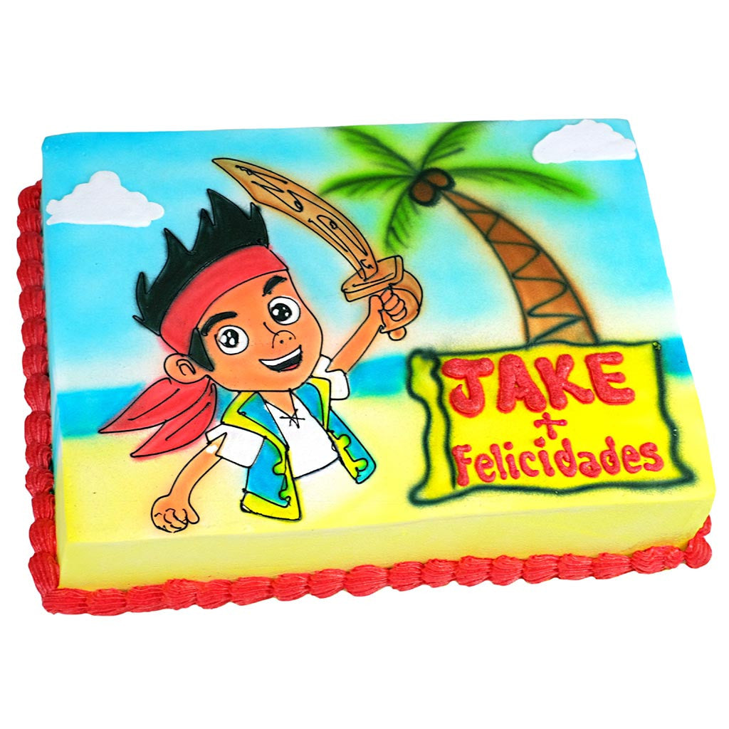 Pastel Capitán Jake - Económico