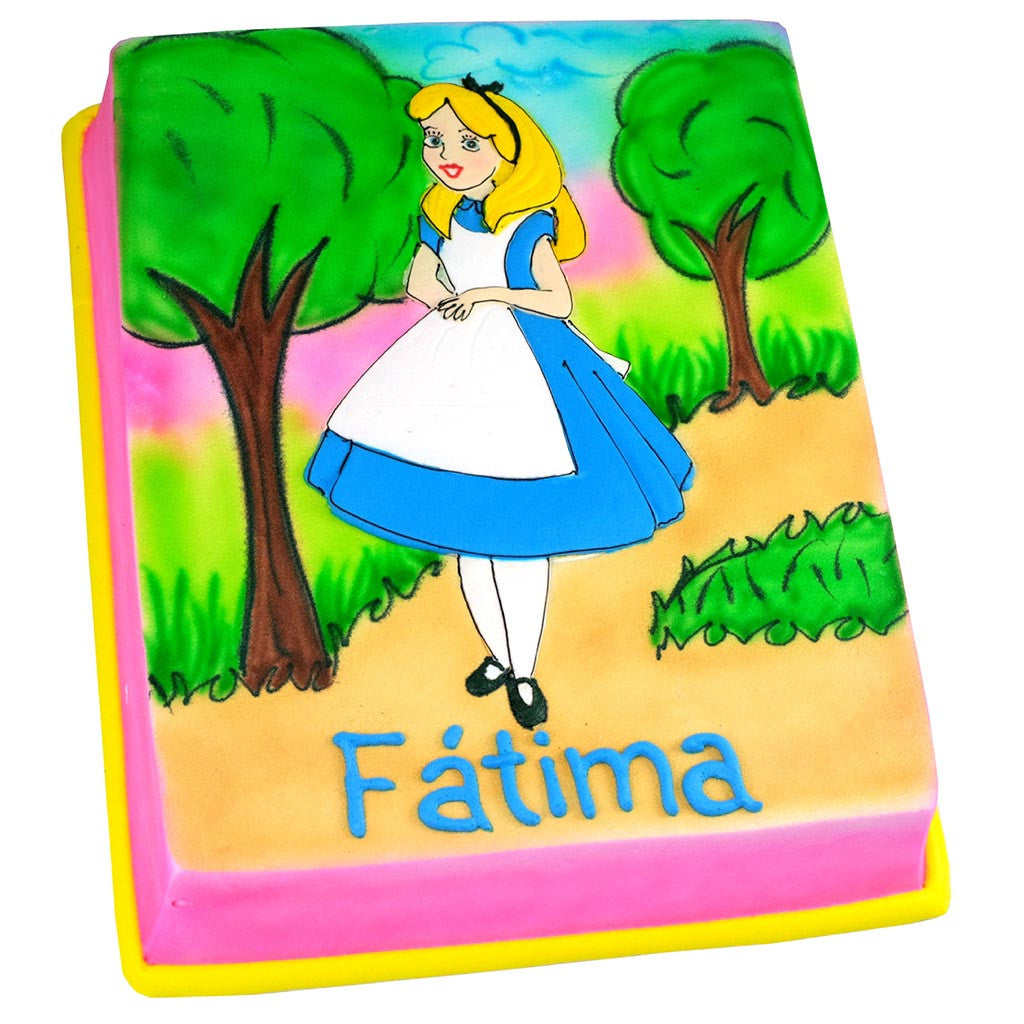 Pastel Alicia en el País de las Maravillas (BET-137) (A-D)