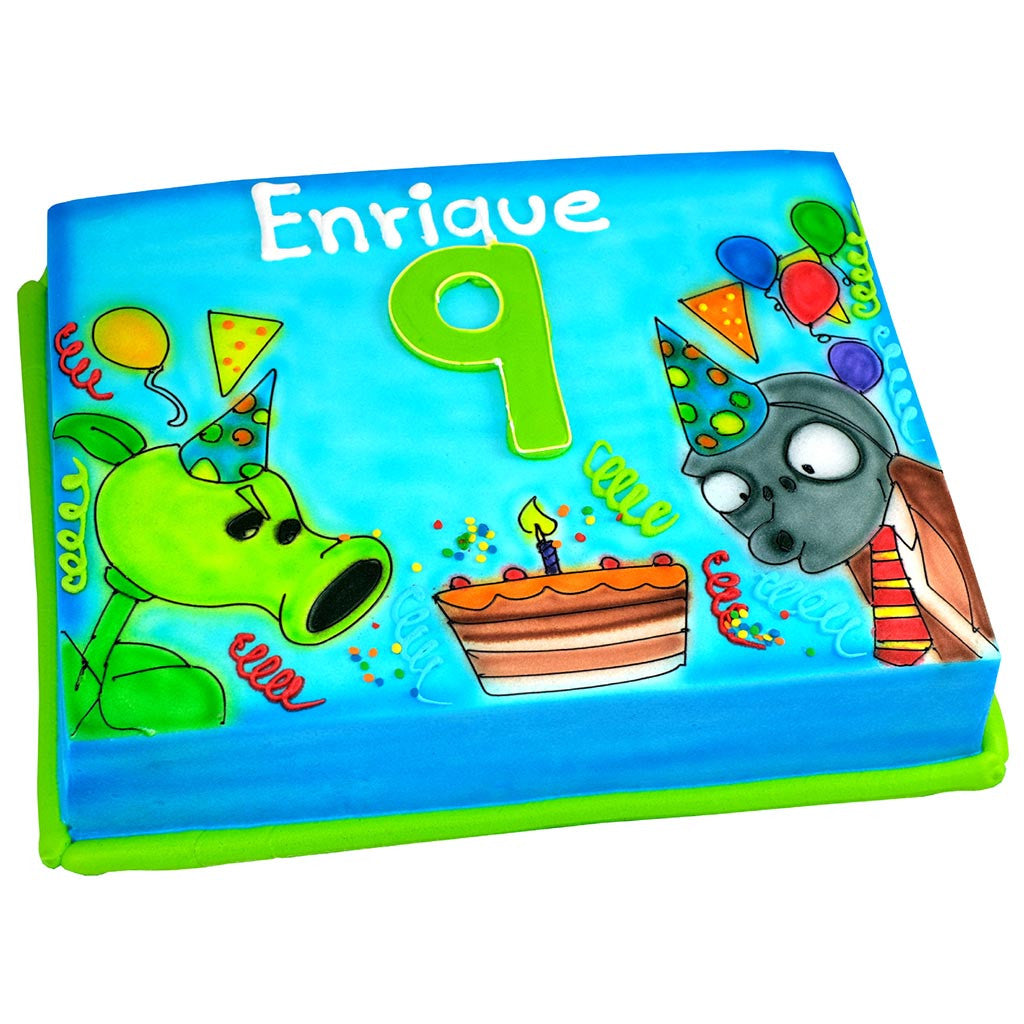 Pastel Plants vs Zombies - Económico