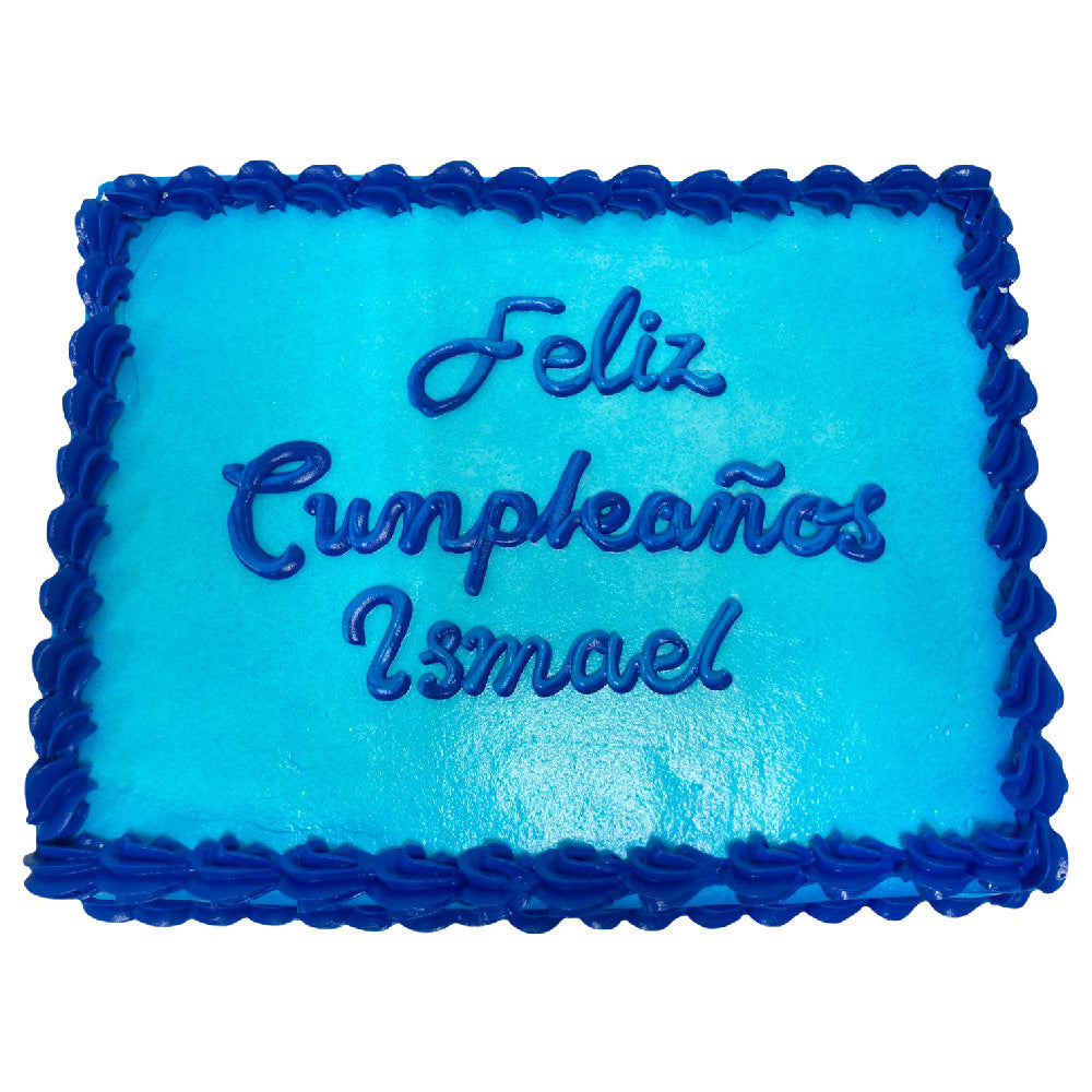 Pastel Cumpleaños Azul (A-RD)