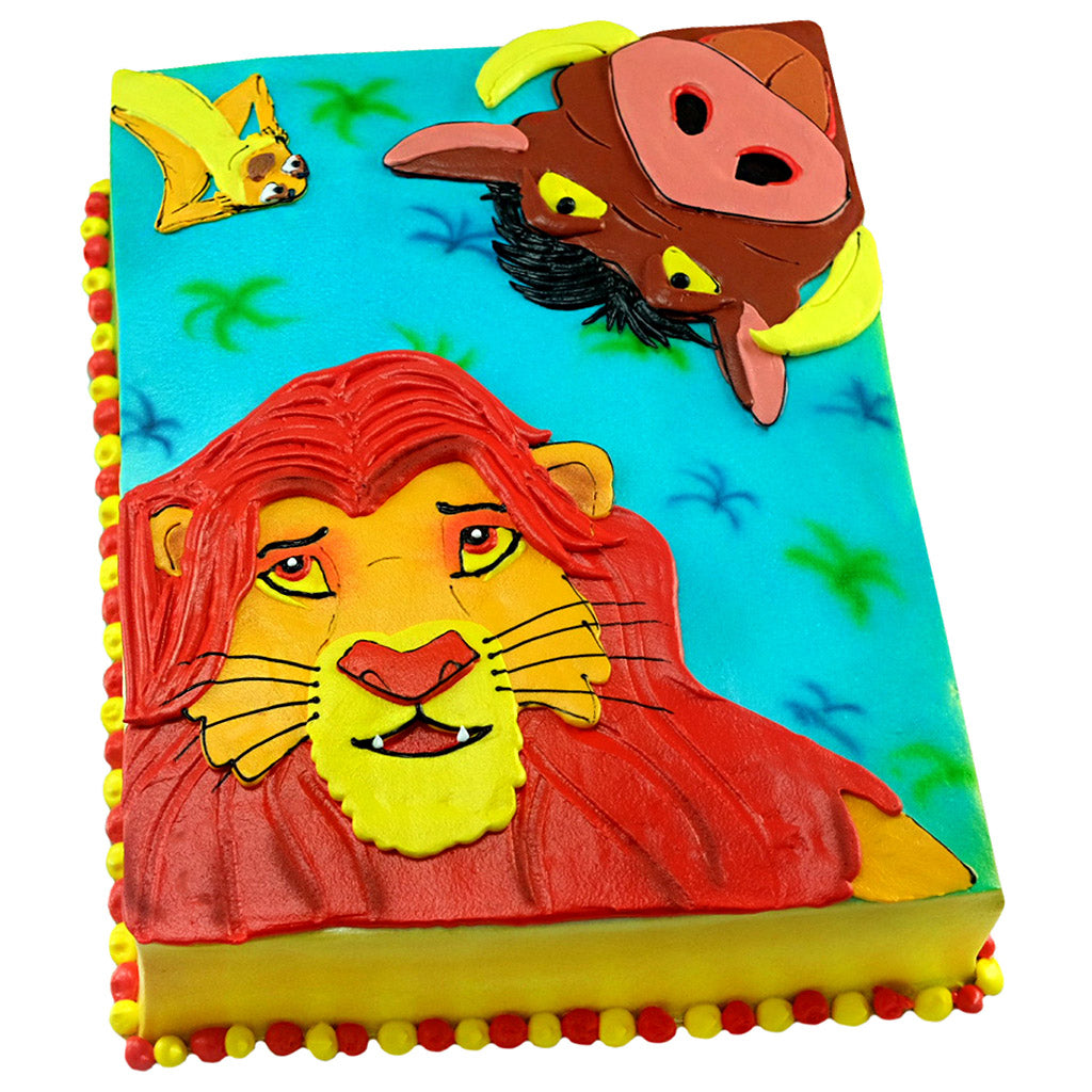 El Rey León - Rectangular (BET-128) (A-D)