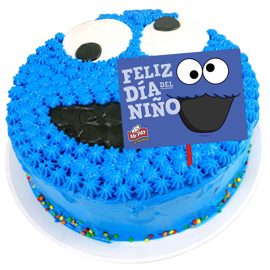 Pastel Come Galletas - Redondo
