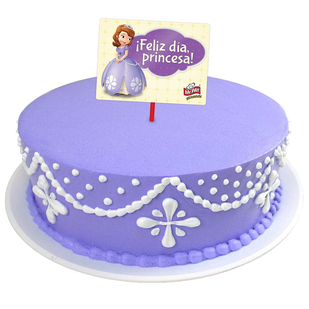 Pastel Princesas - Redondo