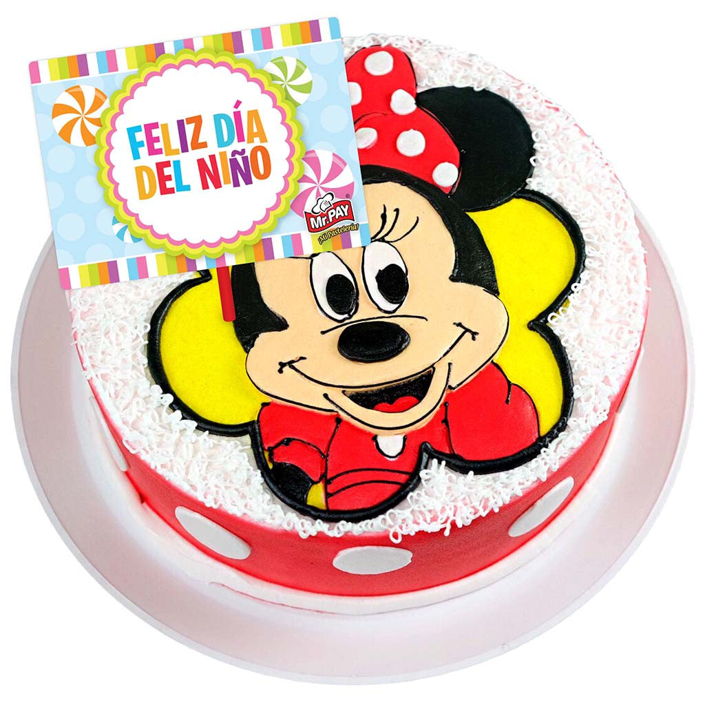 Pastel Minnie - Redondo