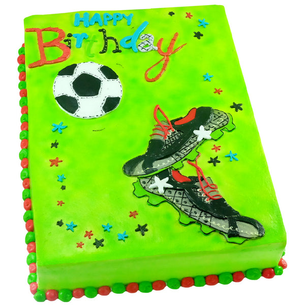 Pastel Happy Birthday Fútbol
